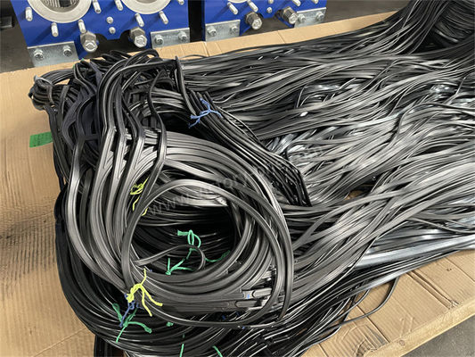 Tipo de juntas de los intercambiadores de caucho y plástico NBR HNBR Material EPDM