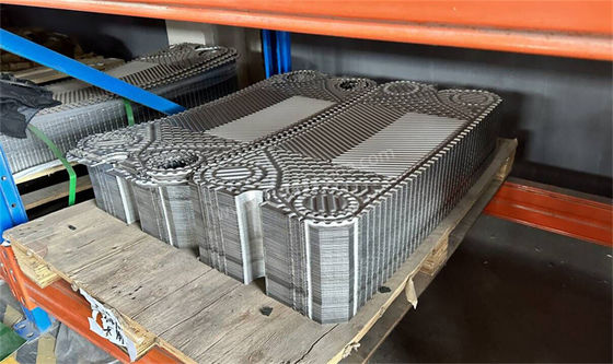 PHE GEA Placa plana de alta conductividad térmica Nícel Hastelloy