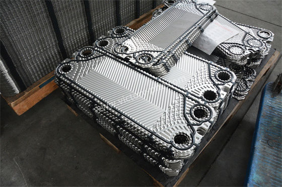 Industria GEA Placa de intercambiador de calor aleación Hastelloy / material de níquel