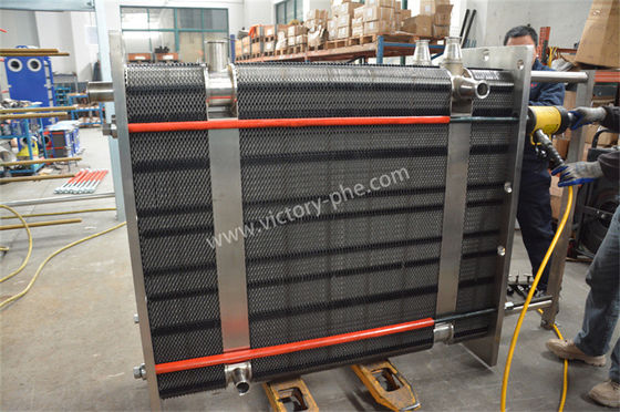 GC60 GX60 Placas de intercambiador de calor de tranter con juntas personalizadas