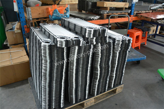 SS304 / SS316 Placas de intercambiador de calor de tranter calefacción y refrigeración