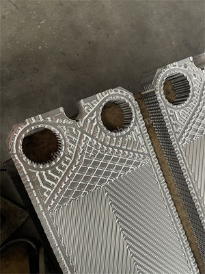 V28 Vicarb Placas de cambio de intercambiador de calor de reemplazo de modelo corrugado