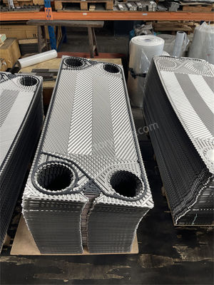 SS304 SS316 Placas de intercambiador de calor Vicarb 0,5 mm 0,6 mm de espesor