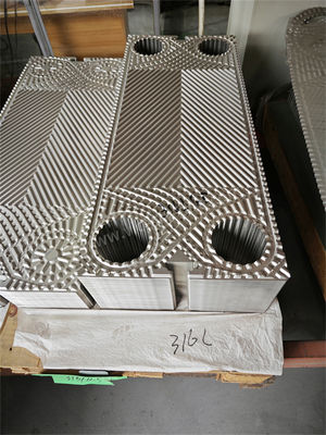 Placas industriales de transferencia de calor para el intercambiador de calor GEA