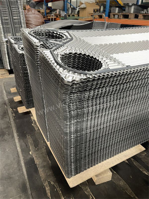 Exchanger de calor de placa corrugada  y refrigeración de recuperación de calor