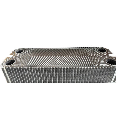Placa de intercambiador de calor GEA de acero inoxidable