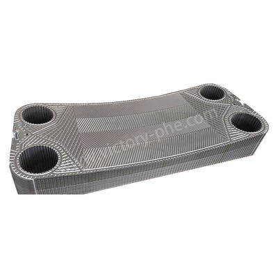 Limpieza GEA Placa de intercambiador de calor Hastelloy C276 Material SGS