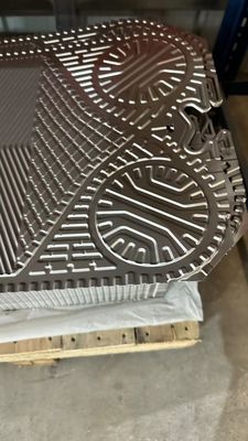 Placa de intercambiador de calor de acero inoxidable personalizada para diferentes temperaturas