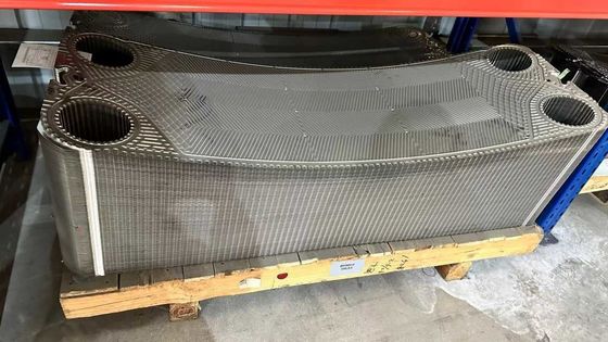 PHE Vicarb Placas de intercambiador de calor de 500 mm de ancho con junta de NBR