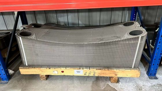 Placas de intercambiador de calor de aleación de titanio y paladio de titanio APV SPX