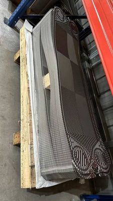 Exchanger de calor de placa totalmente soldado para uso industrial