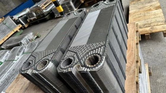 Dispositivo para el intercambio de calor de placa Hvac con juntas