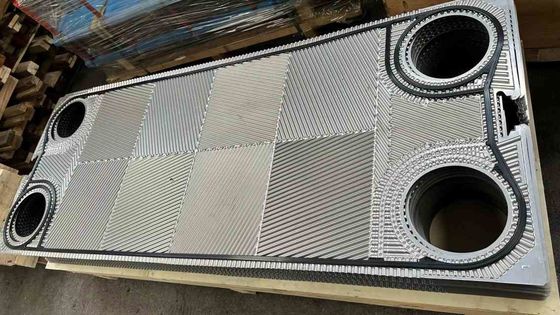 0.5mm 0,6mm 316/Hastelloy C276 Material placas de intercambiador de calor Sondex para la transferencia de calor