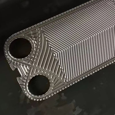Placas para intercambiadores de calor de tránsito industrial de titanio y titanio de paladio