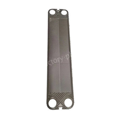 Placas para intercambiadores de calor de tránsito industrial de titanio y titanio de paladio