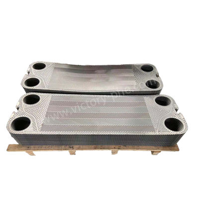 Revestimiento en polvo Sondex Placa de intercambiador de calor de acero inoxidable SUS304 ISO