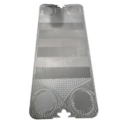 Placas para intercambiadores de calor de aleación de níquel Vicarb con juntas de 0,6 mm de espesor