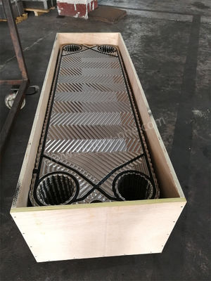 Intercambiador de calor de placa totalmente soldado para el área de transferencia de calor 10-1000 M2 en aplicaciones industriales